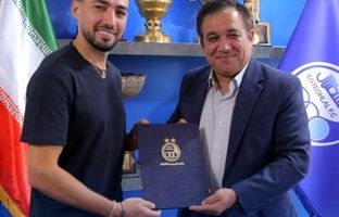 منیر الحدادی با استقلال دو ساله بست