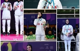 افتخارآفرینی بانوان ایران در ریاض با کسب ۶ طلا در 7 روز