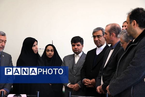 افتتاح هنرستان دخترانه ۱۲ کلاسه در  طرق 