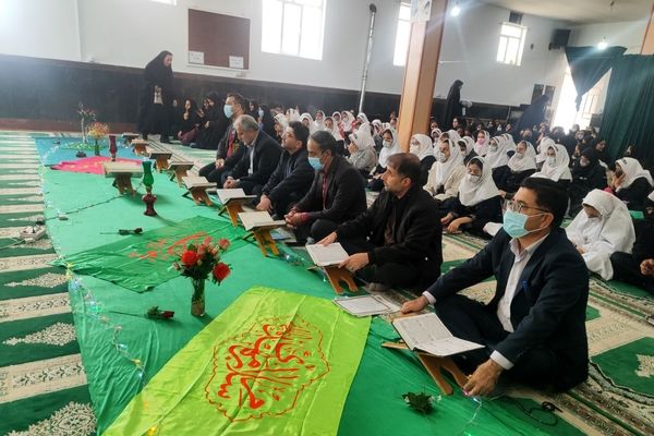 عطر قرآن در مسجد المهدی معمولان پیچید