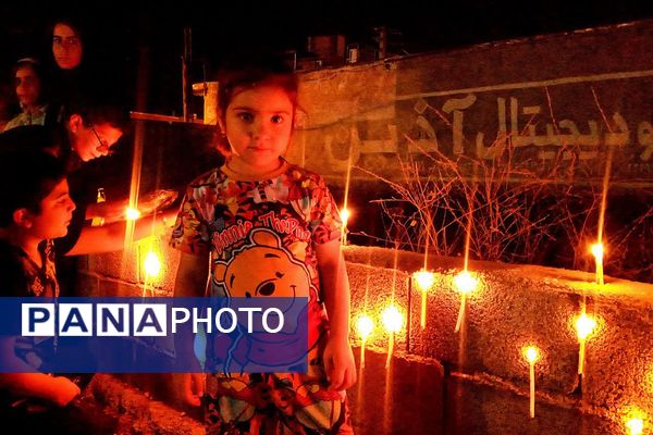 شام غریبان سالار شهیدان در شهرستان باشت 