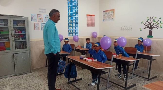 آغاز سفر دانایی؛ جشن شکوفه‌ها در مدرسه بلال فین