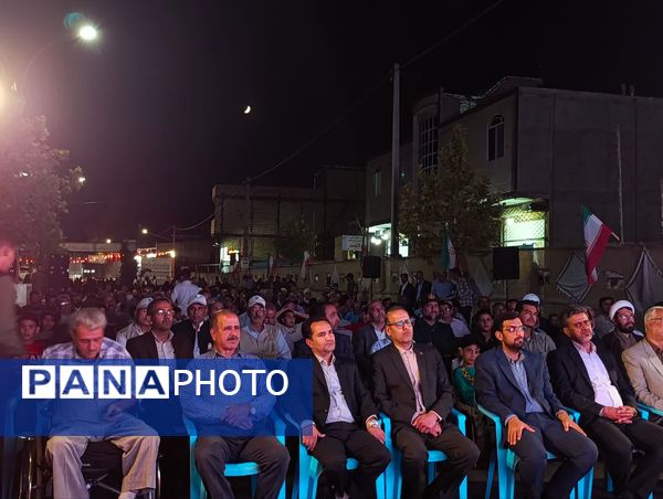 گرامیداشت ۲۲ شهید محله فردوسی با تجلی وحدت مردم و مسئولان خلیل آباد 