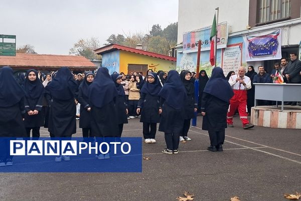 بیست و ششمین مانور زلزله و ایمنی در مدارس گیلان