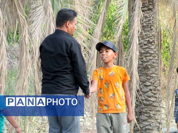 بازدید بخشدار گوهران از روستاهای رینن بزرگ و رینن کوچک