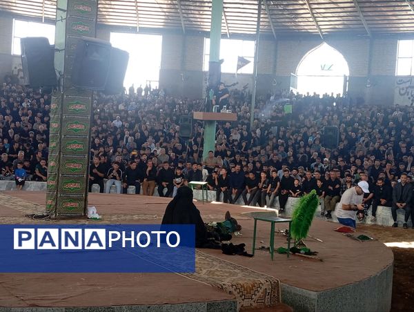 آیین سنتی شبیه خوانی اربعین حسینی در احمدآباد میانجلگه