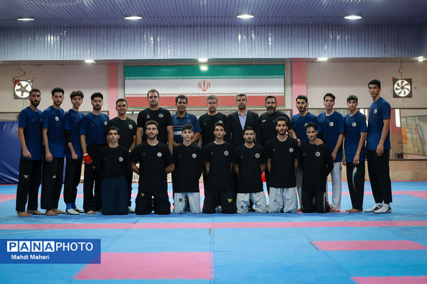 تمرین تیم ملی تکواندو مردان
