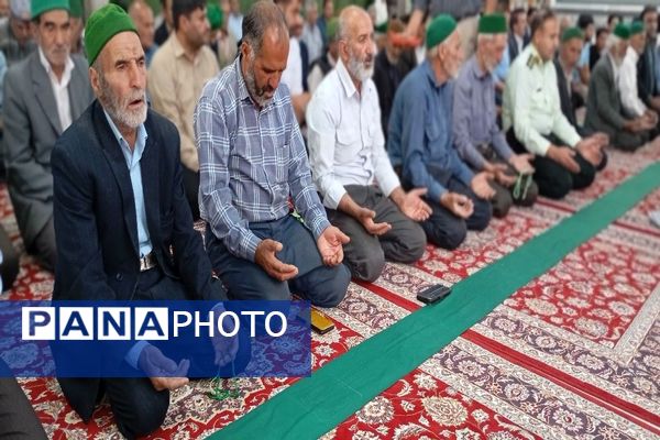 نماز عبادی سیاسی جمعه در شهر بار 