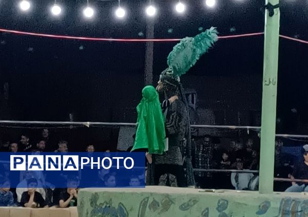مراسم تعزیه‌خوانی دهه دوم محرم الحرام در دهستان شوراب صغیر