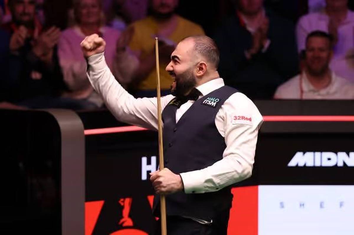 پیروزی‌ حسین وفایی در اسنوکر قهرمانی جهان - چین