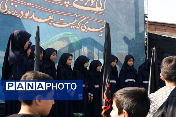 موج عشق و عزاداری در کوچه‌های اسلامشهر