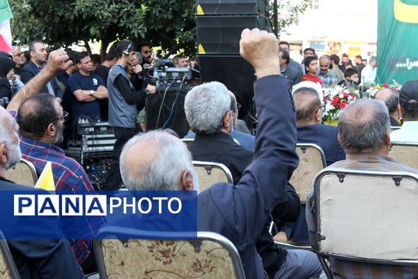 مردم استان البرز جنایت بزرگ رژیم صهیونیستی را علیه شهیدان مقاومت محکوم کردند