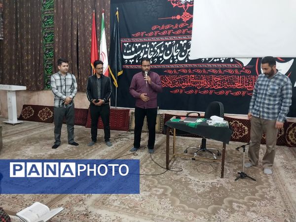 مراسم معنوی انس با قرآن یادواره شهدای فدافن 