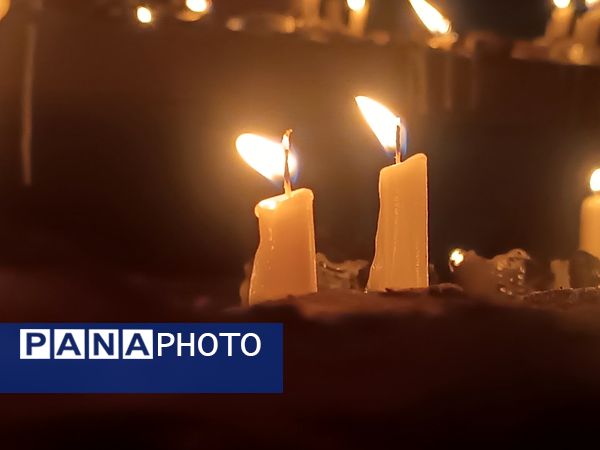 آیین شام غریبان در شهرستان نیشابور