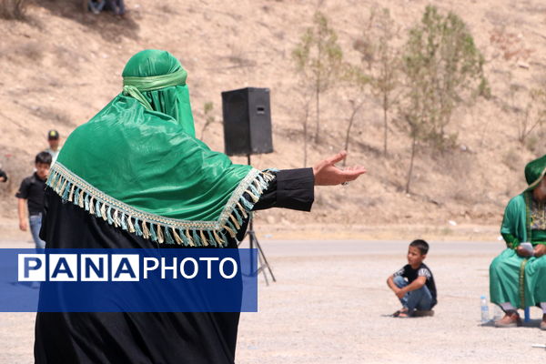 آیین شبیه خوانی عاشورای حسینی در آشخانه