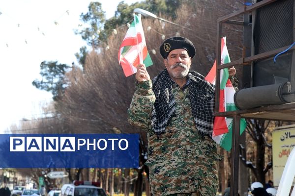 حضور مردم دلیجان در راهپیمایی ۲۲ بهمن، تجلی اراده و قدرت 