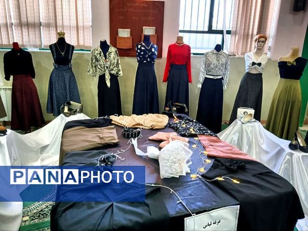 نمایشگاه هنر در دبیرستان دخترانه نور دانش