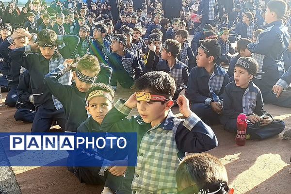 برگزاری ایام فاطمیه در مدارس شهرستان شهریار با شکوه هر چه تمام