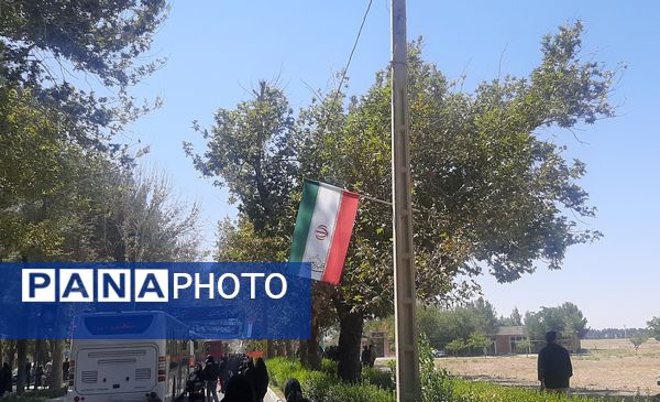 جاماندگان اربعین حسینی در  راهپیمایی حرم تا حرم نیشابور 
