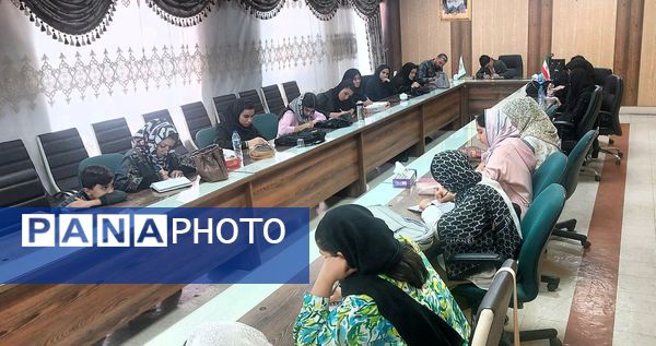 جلسه اول دوره بازیگری صدا در خبرگزاری پانا آذربایجان شرقی