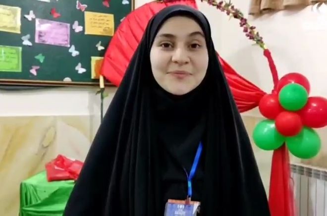 پاسداشت رسم کهن یلدا در دبیرستان شهید سیدمهدی برقعی ۲ قم 