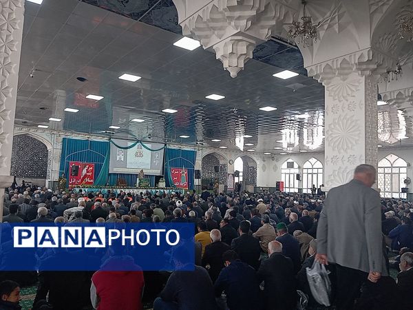 نماز عبادی سیاسی جمعه در شهرستان کاشمر 