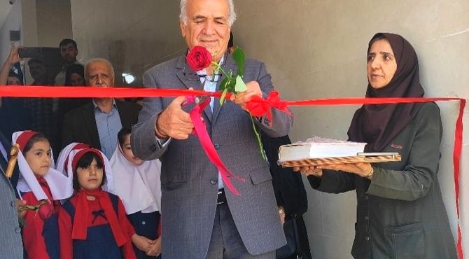 آیین کلنگ زنی فاز ۲هنرستان دخترانه مهندس مصطفی رناسی آموزش و پرورش ناحیه ۵