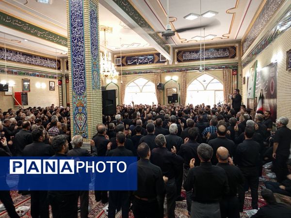 عزاداری هیأت های کاشمر در روز هفتم ماه محرم