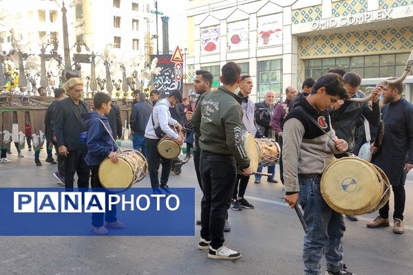 مراسم عزاداری حضرت فاطمه زهرا (س)  در حرم مطهر امام رضا (ع)  در مشهد مقدس