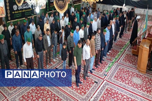 اقامه نماز جمعه در اول ماه محرم در مسجد جامع شهر بار 