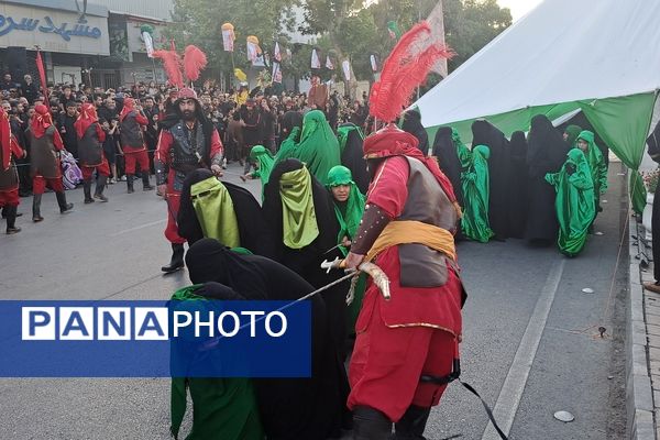 برپایی مراسم خیمه سوزان عصر عاشورا به یاد خاندان پاک اباعبدالله(ع)