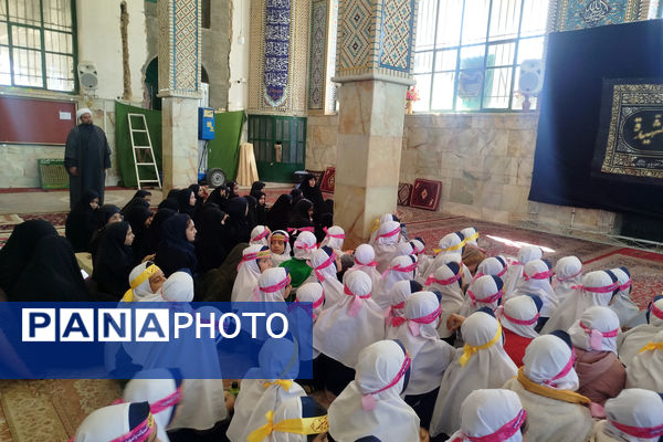 همایش نوگلان فاطمی در شهر بهمن