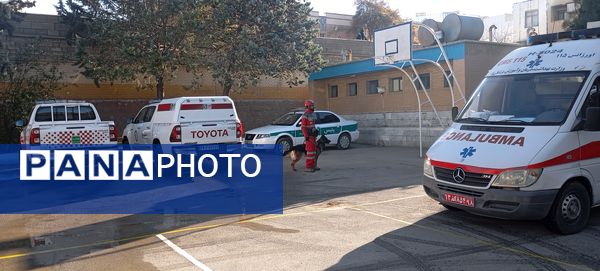 برگزاری بیست و هفتمین مانور سراسری زلزله در استان ایلام 