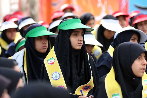 پیش اردوی ملی تشکیلات پیشتازان دختر استان کرمان