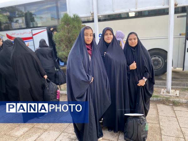 اعزام دانش‌آموزان شهرستان مه‌ولات به اردوی راهیان نور
