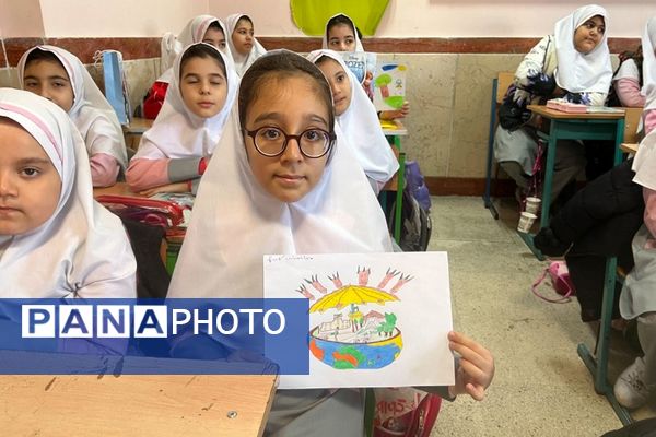 آموزش پدافند غیرعامل در مدارس ناحیه 2 شهرری 