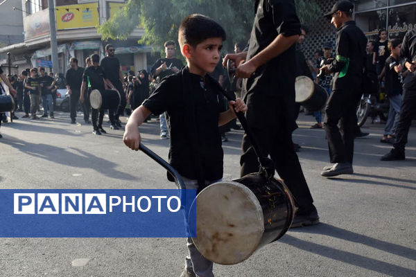 کاروان نمادین اسرای کربلا در قم-1