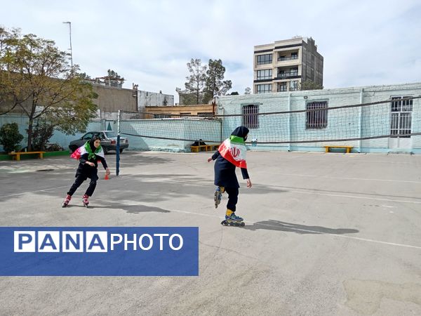 المپیاد‌ ورزشی درون مدرسه ای در دبیرستان فاطمیه