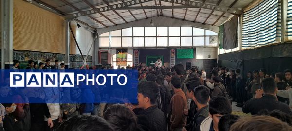  مراسم عزاداری وفات حضرت ام البنین در هنرستان محمودیه خیامی 11