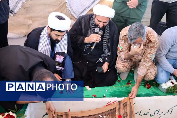 تشییع شهدای گمنام در جاجرم