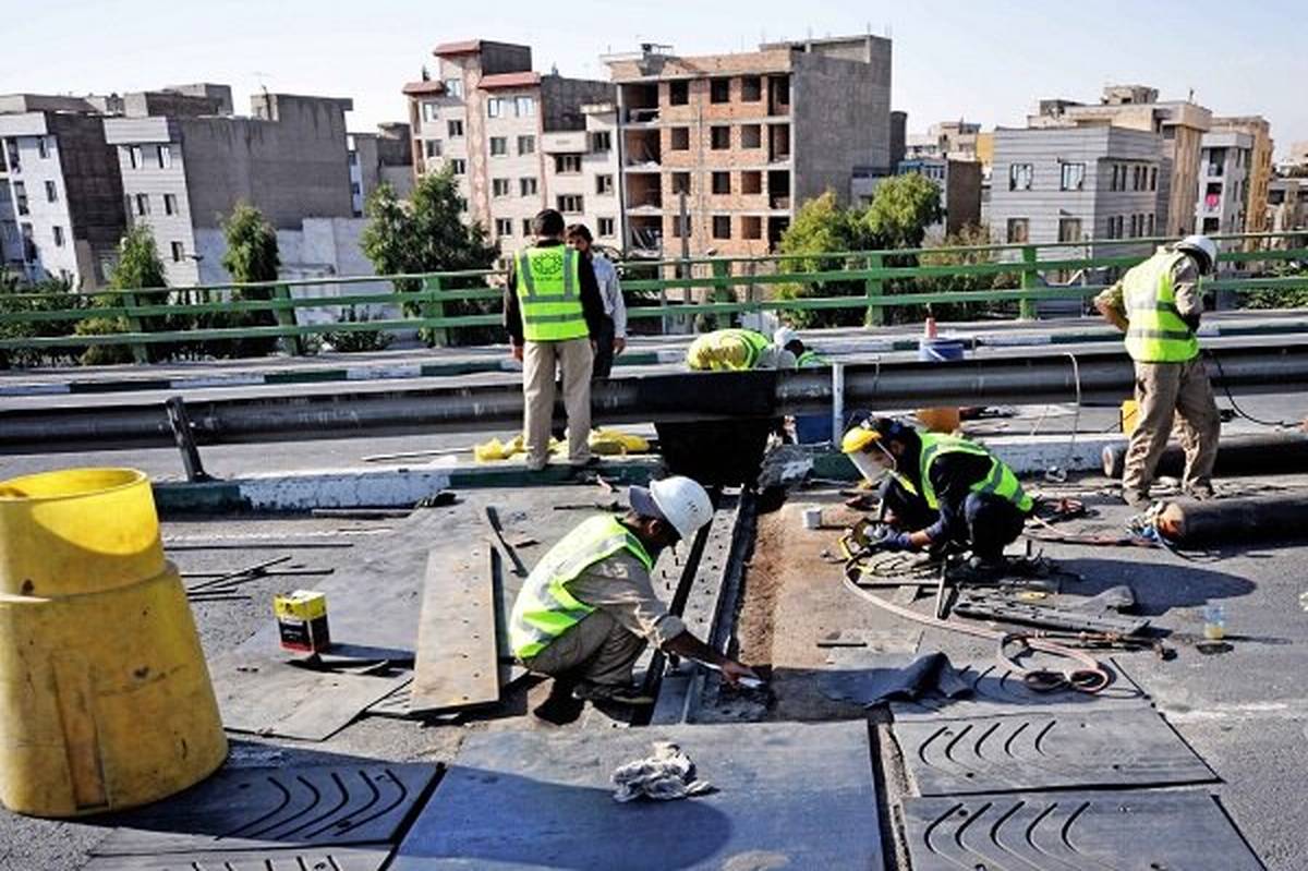 بازسازی و نوسازی ۱۵ پل سوارهرو در تهران طی ۱۵ ماه گذشته