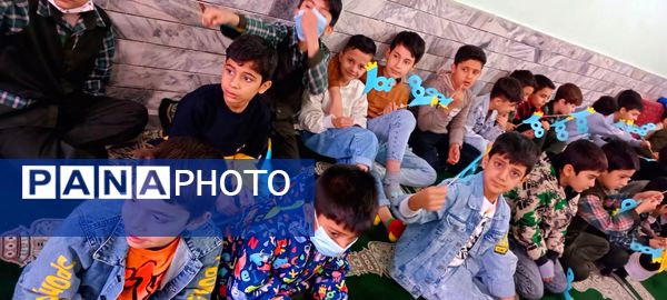 برگزاری جشن یادگیری عدد صد برای کلاس دومی‌های دبستان تصفیه چیها 