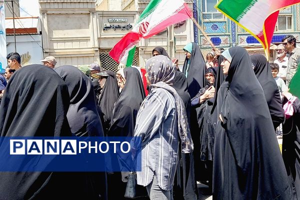 راهپیمایی جمعه خشم و نصر شهرستان قروه