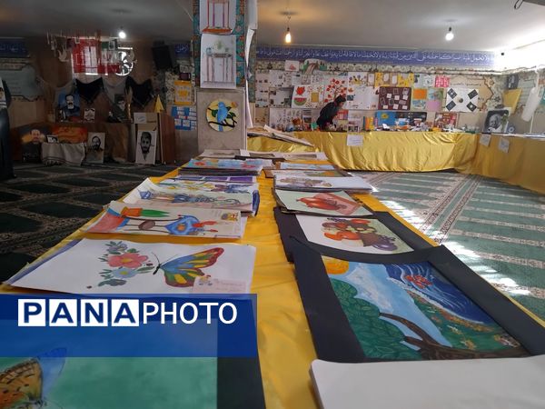 جشنواره هنری «ماها» در دبیرستان معراج ناحیه یک کرج 