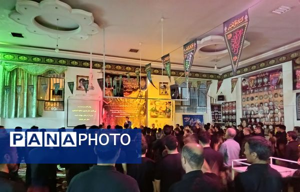 برگزاری مراسم عزاداری شب دوم محرم  در حسینیه شاهزاده علی اکبر 