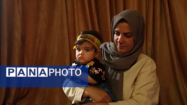 لالایی‌های مادران محمودآبادی برای طفل شش ماهه کربلا 