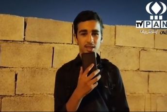 حضور رئیس اداره اوقاف در مراسم عزاداری روستای قوچ پلنگ
