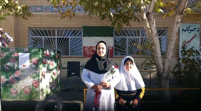 روز پرستار در مدرسه مهرعلی نادیپور شهرستان بروجن 