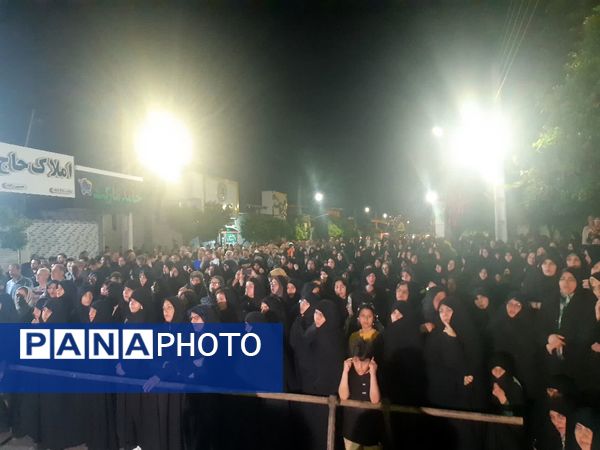 وداع پرشور با شهید ذاکریان در بابل