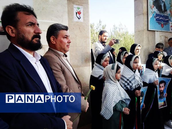 آئین بازگشایی مدارس در شهرستان گلبهار